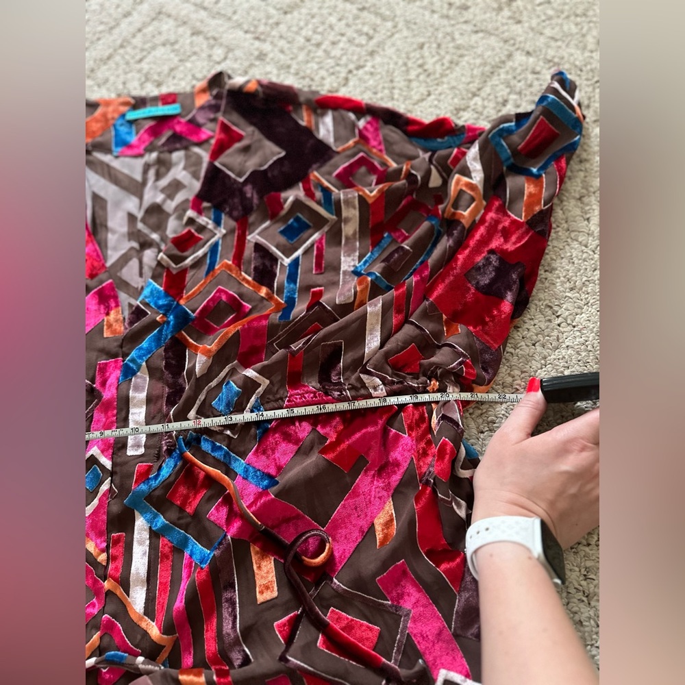Alice + Olivia Gemma Geometric Kimono Top - Picture 11 of 11
